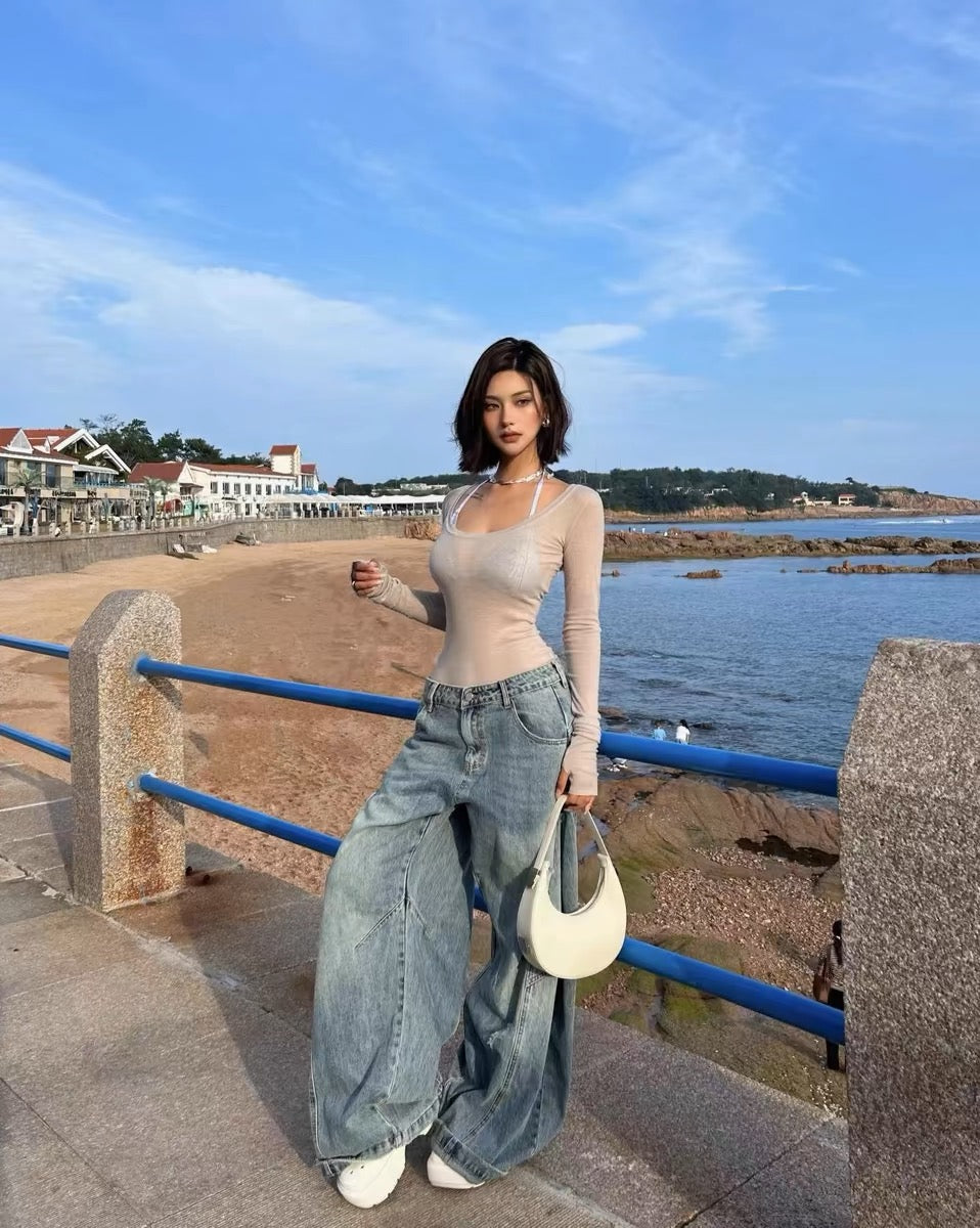 Wild Leg Oversized Jeans