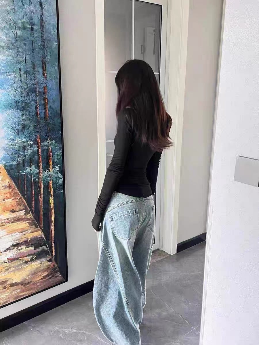 Wild Leg Oversized Jeans