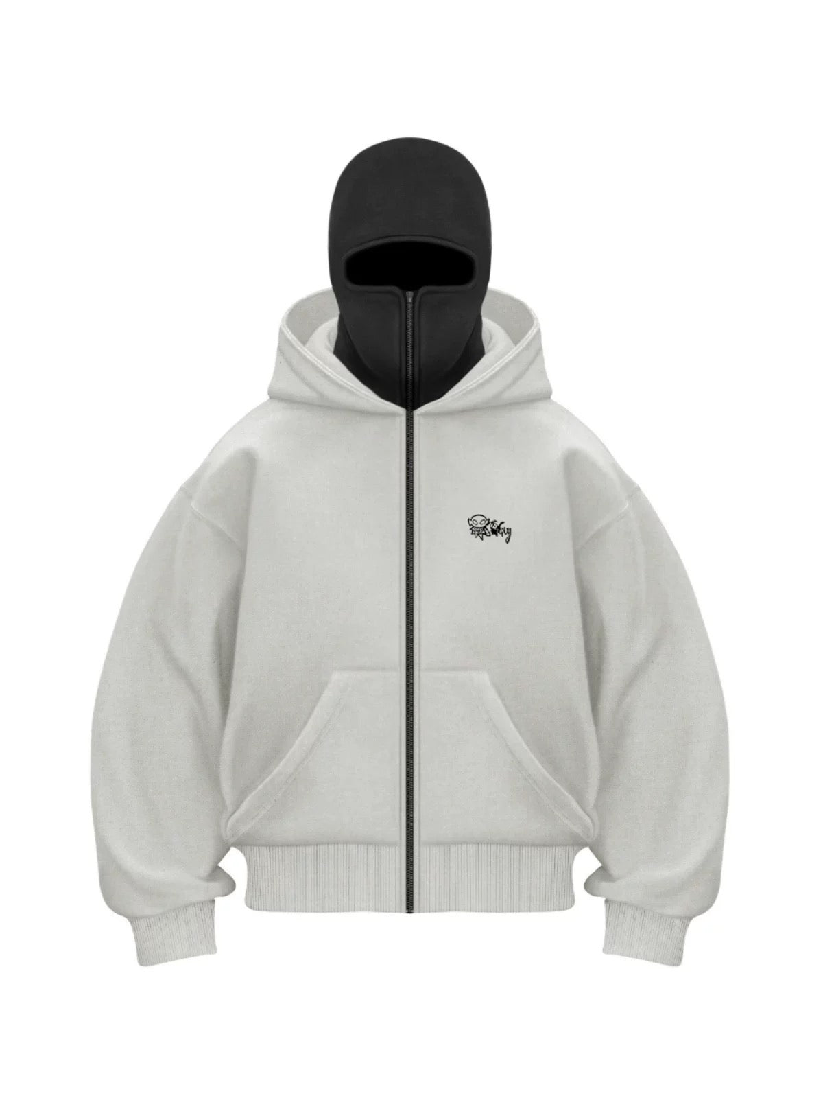 Gangsta Balaclava Zip Hoodie