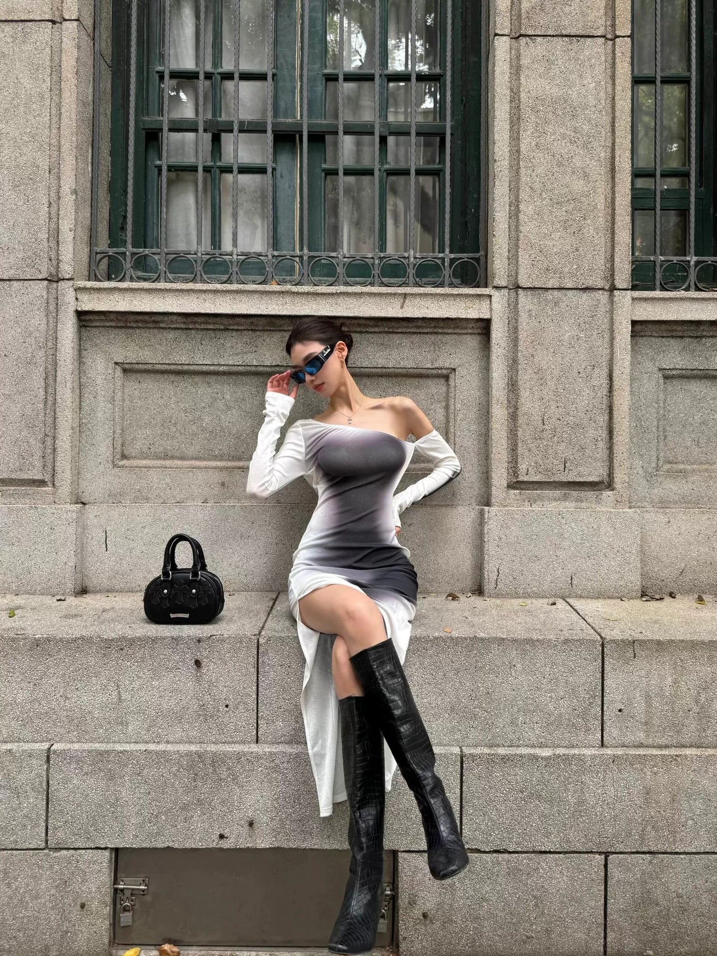 Shadow Love Bodycon Dress