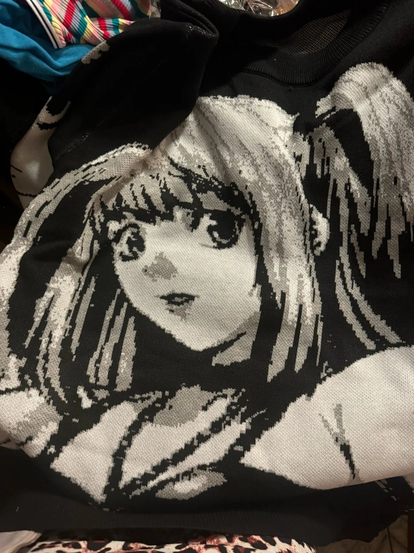 Death Note Misa Knitted Oversized Sweater