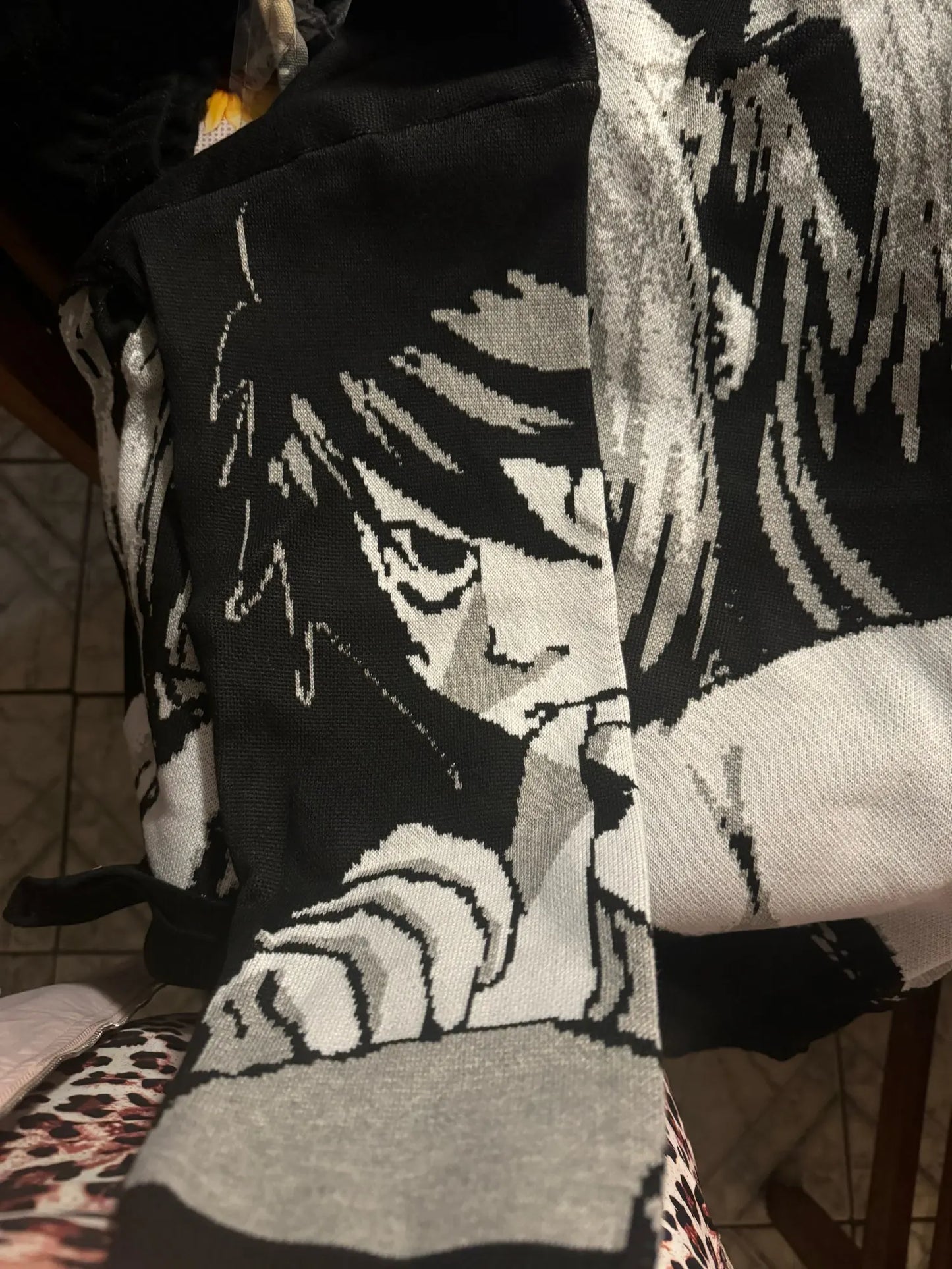Death Note Misa Knitted Oversized Sweater