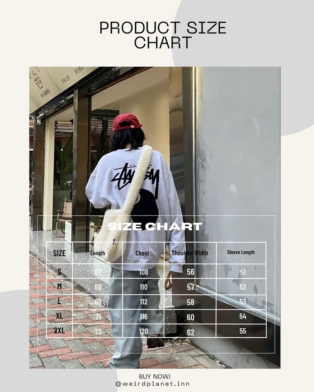 Stussy 8Ball Sweatshirt || WEIRDPLANET ||