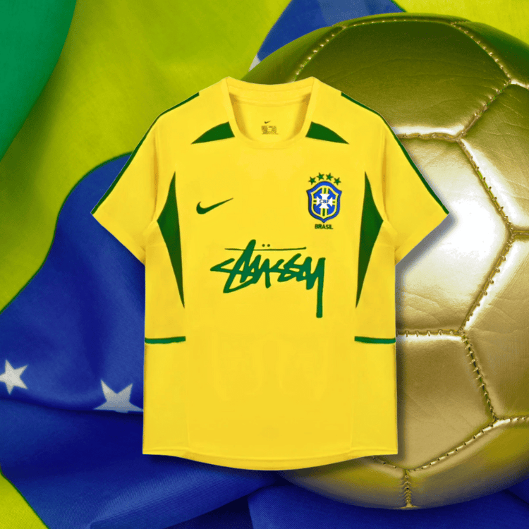 Stüssy X Brazil Special Edition Kit Jersey (2002 World Cup Retro)