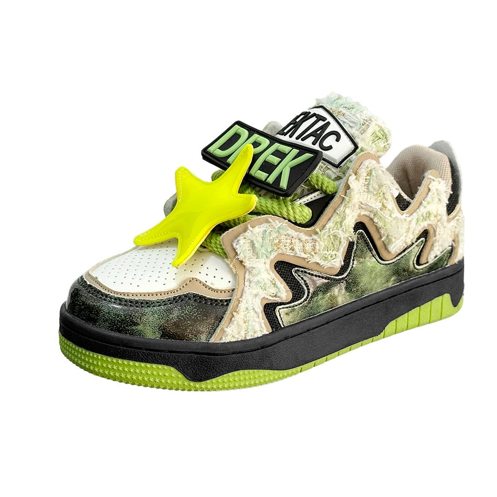 Chunky Y2K Streetwear Sneaker || Broken Special Collection