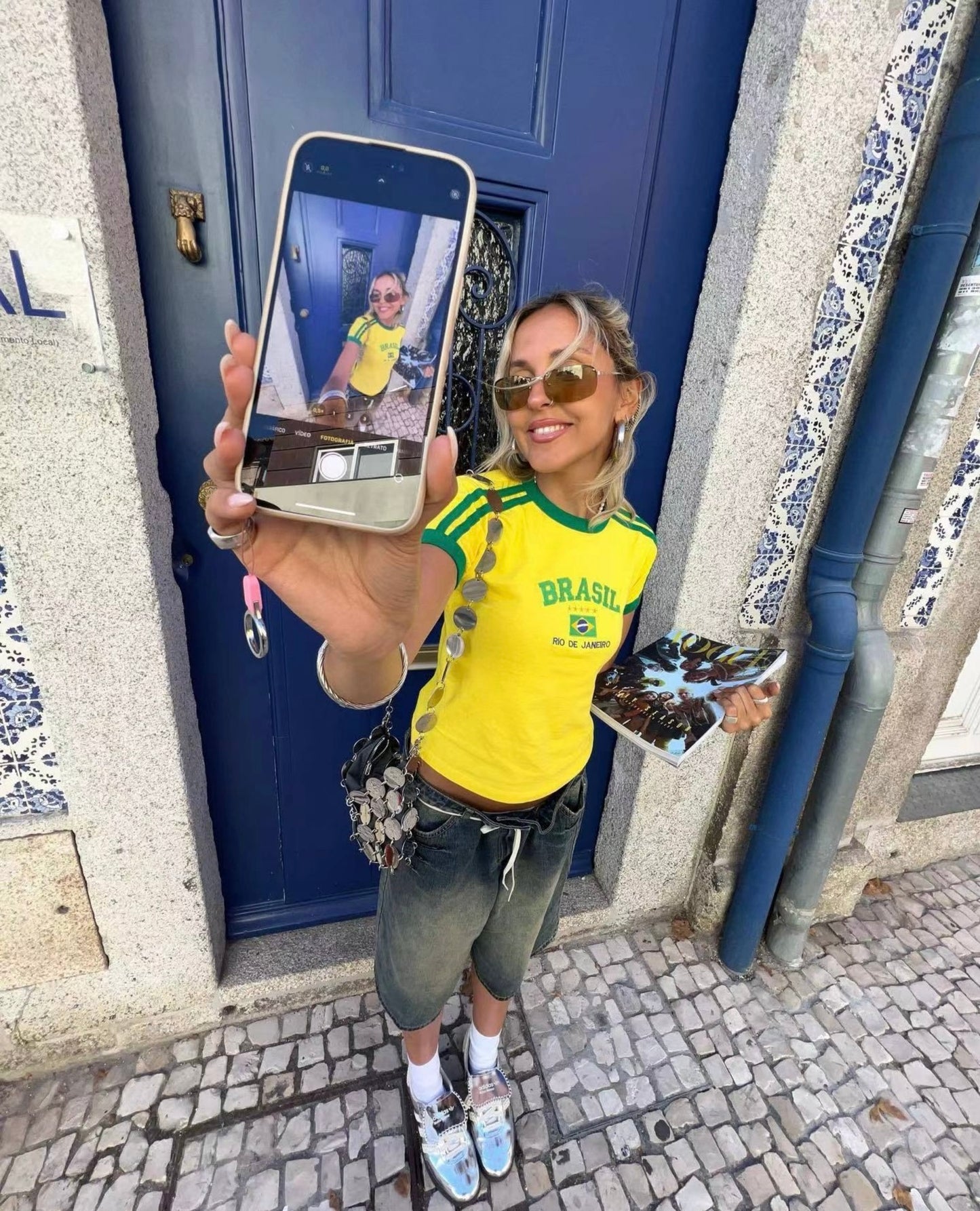 Brasil Vintage Crop Top
