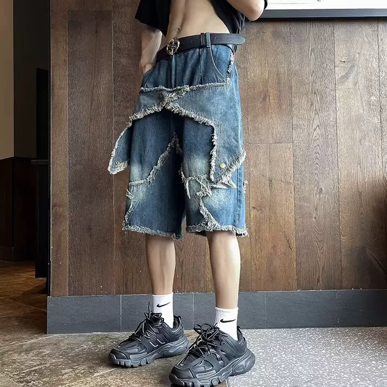 Starlight Washed Denim Jorts