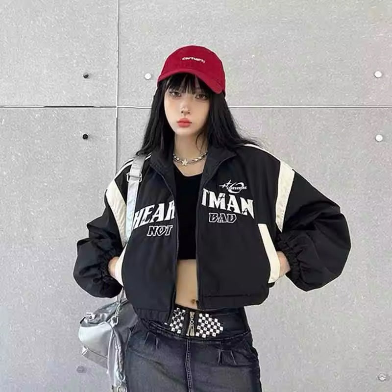 Heartman Boomber Crop Jacket