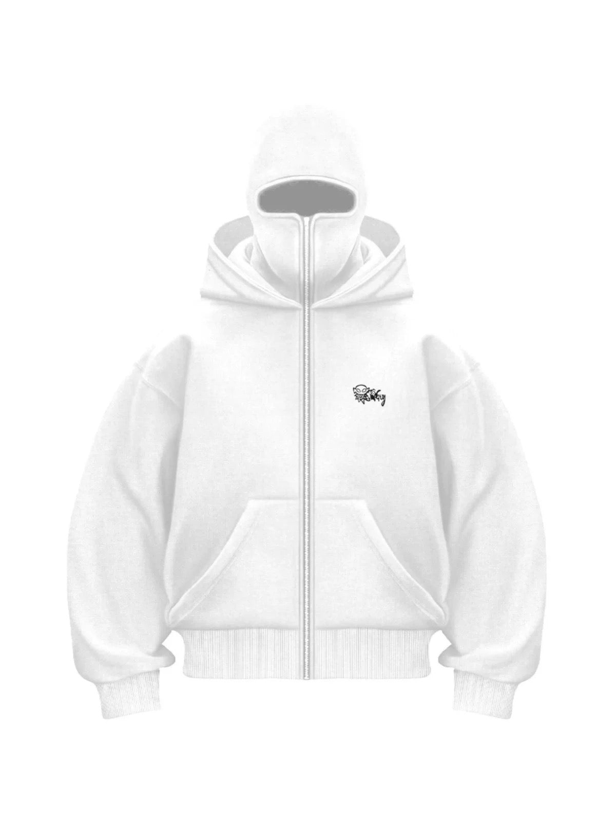 Gangsta Balaclava Zip Hoodie