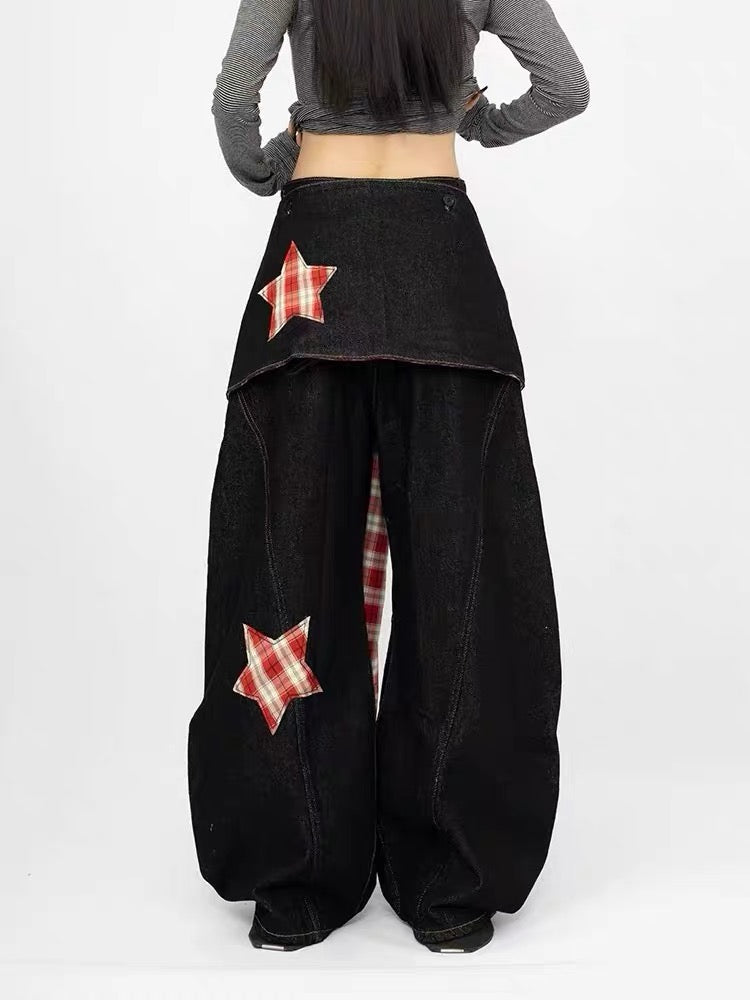 Cowboy Retro Baggy Jeans