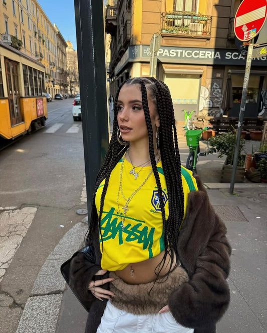 Stüssy X Brazil Special Edition Kit Jersey (2002 World Cup Retro)