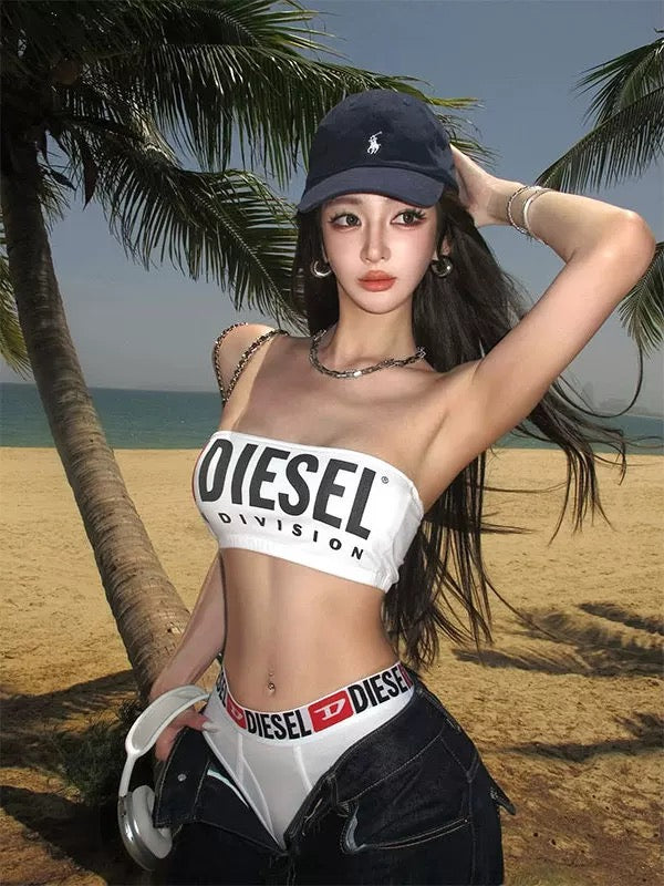 Diesel UFSB-MELANIE Strapless Top