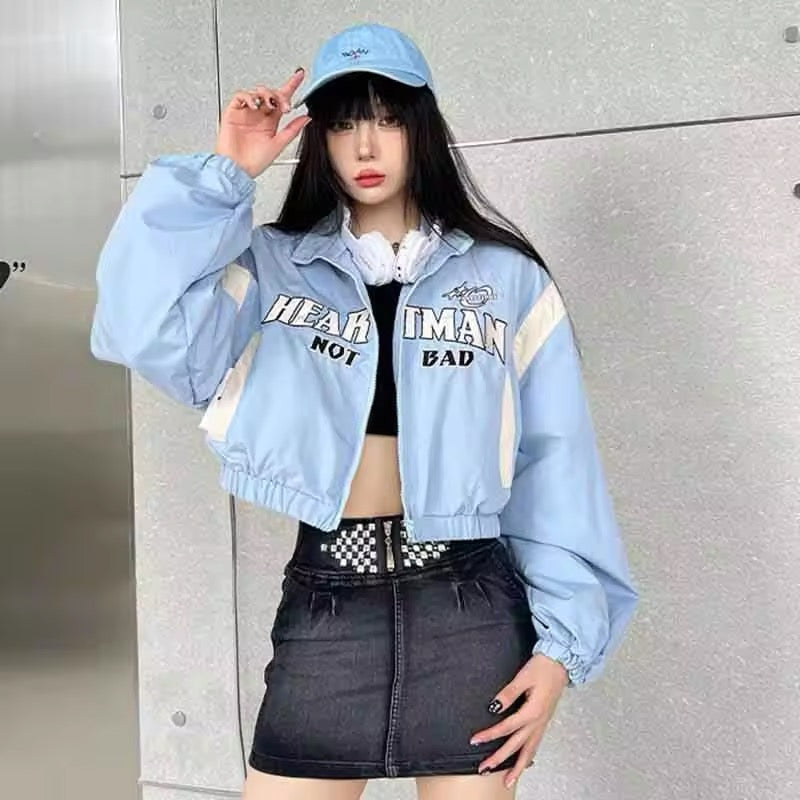 Heartman Boomber Crop Jacket