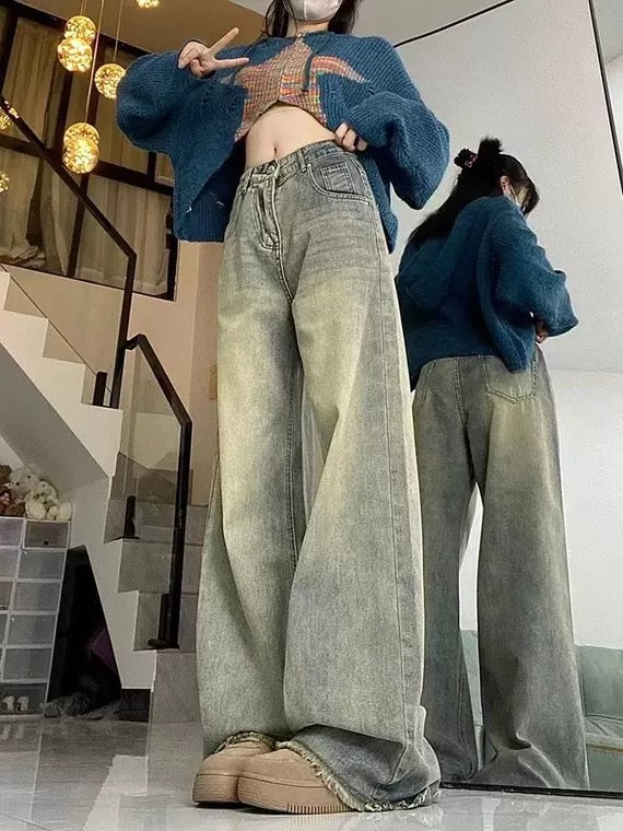 Y2K Baggy jeans type pants || WEIRDPLANET ||
