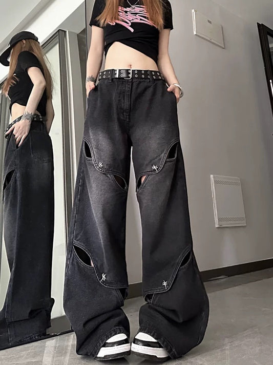 Dark Eye Baggy Jeans