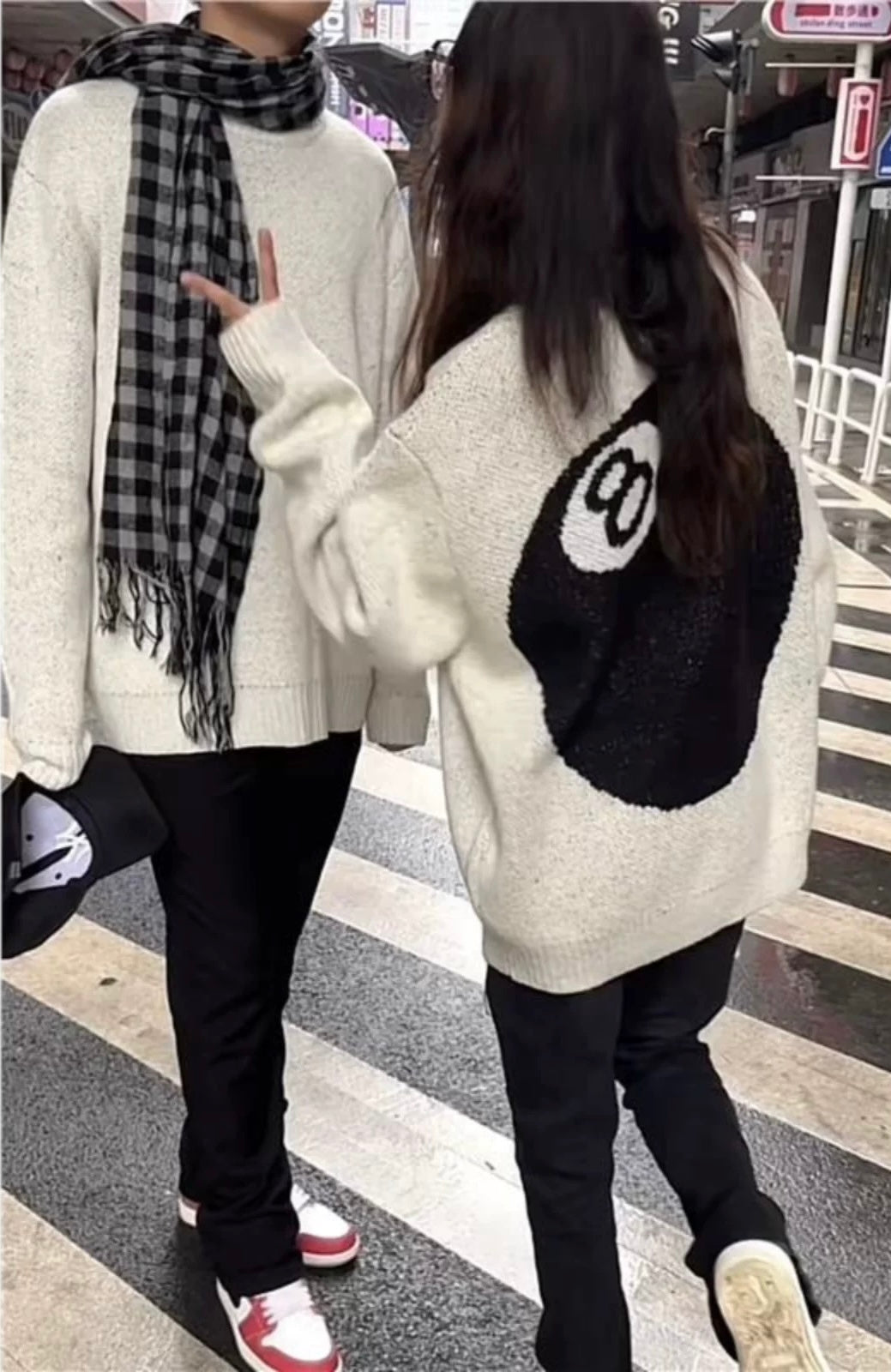 8Ball Knitted Sweater