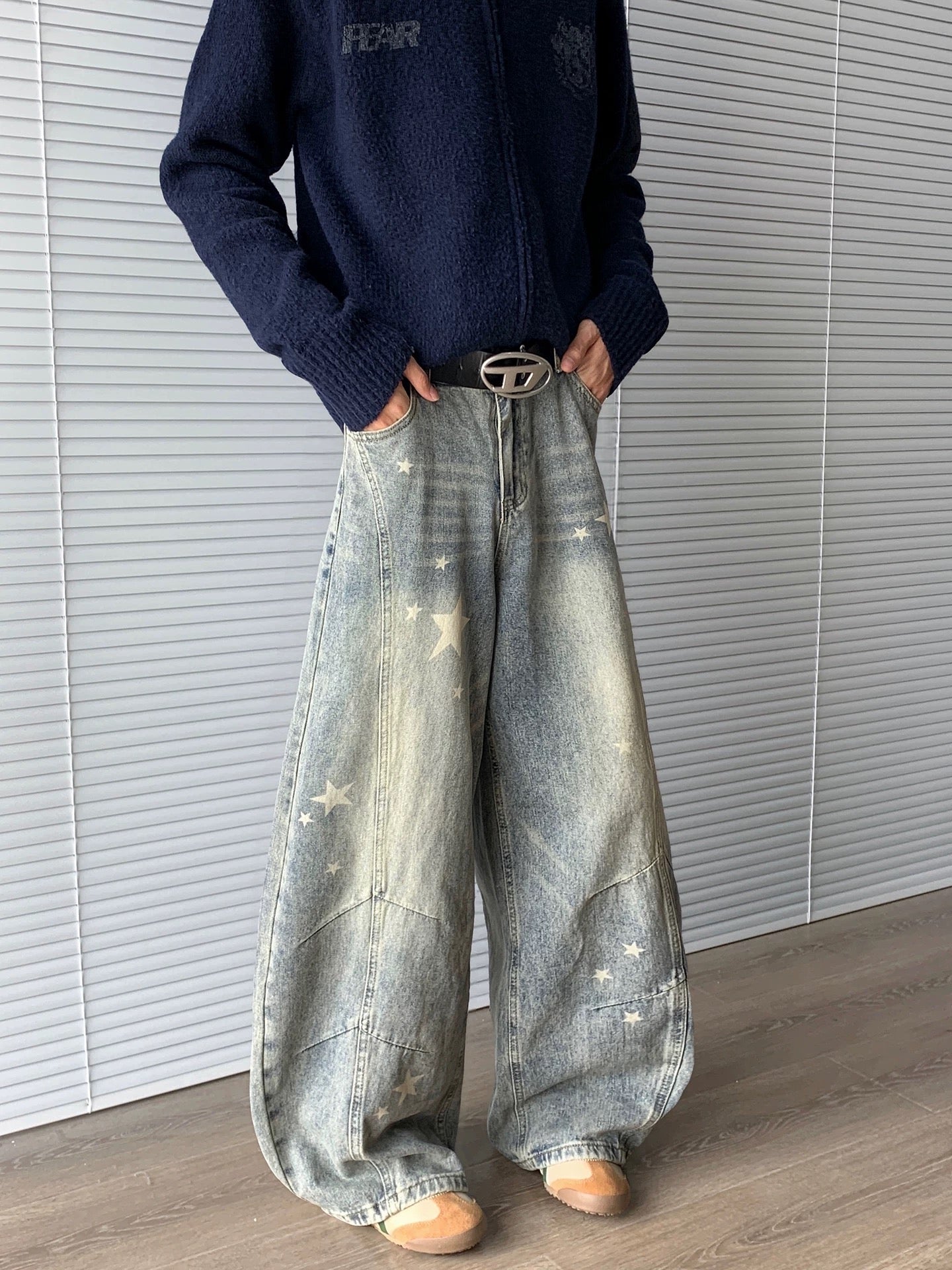 Glaze Star Baggy Jeans
