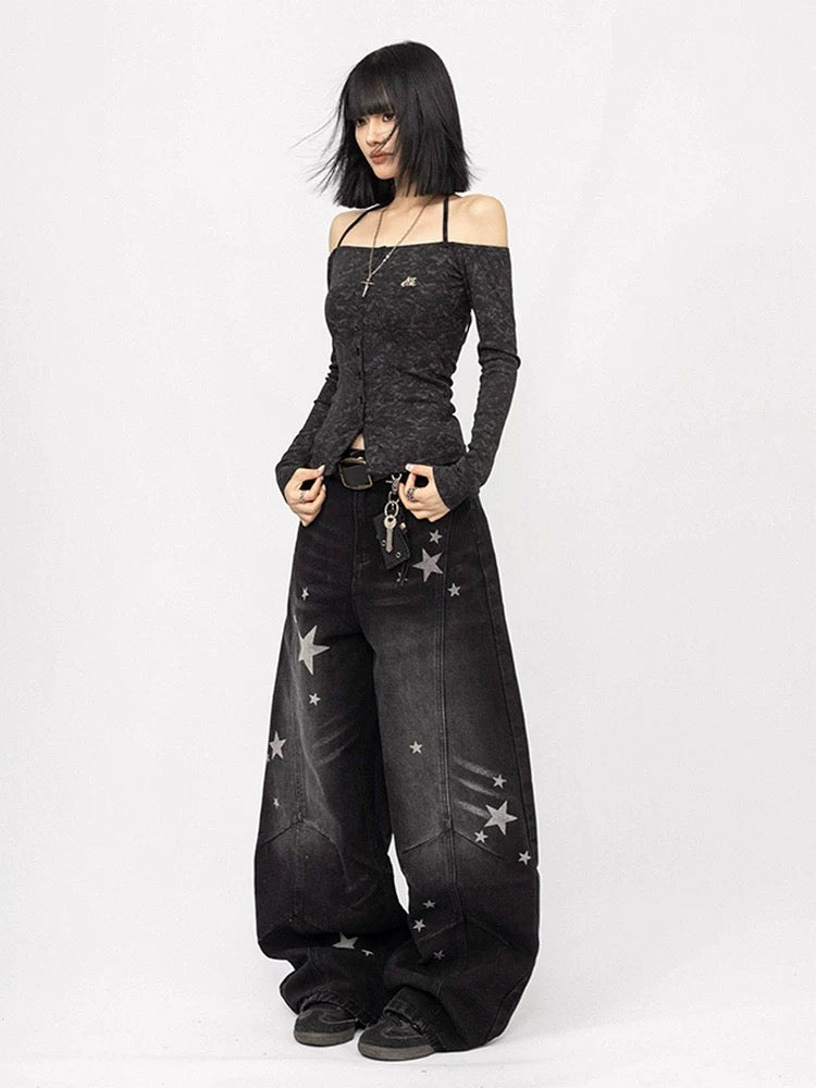 Glaze Star Baggy Jeans