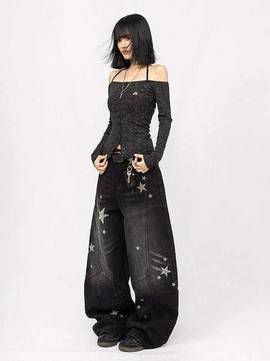 Glaze Star Baggy Jeans