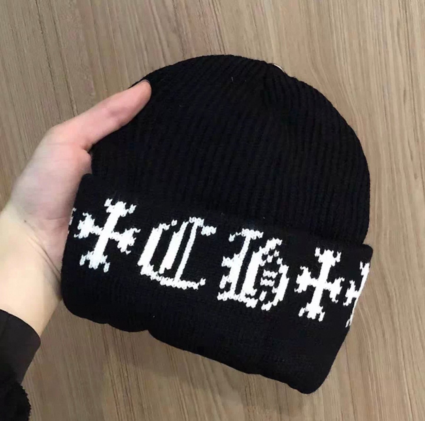 Chrome Hearts Cross Beanie Cap