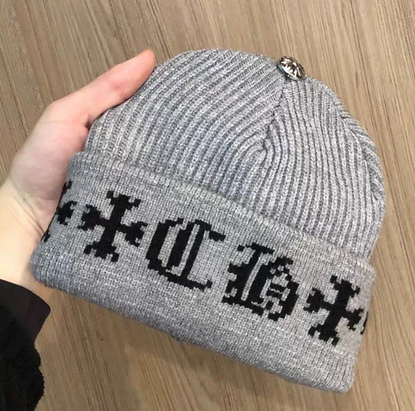 Chrome Hearts Cross Beanie Cap
