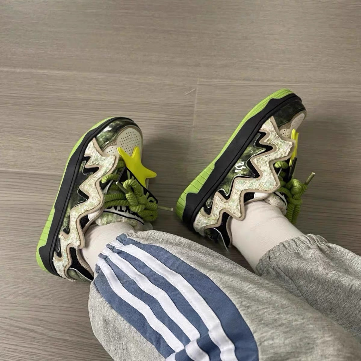 Chunky Y2K Streetwear Sneaker || Broken Special Collection