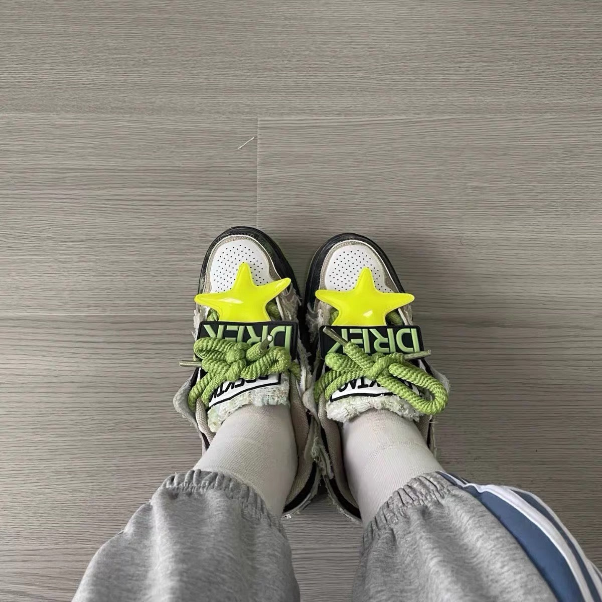 Chunky Y2K Streetwear Sneaker || Broken Special Collection