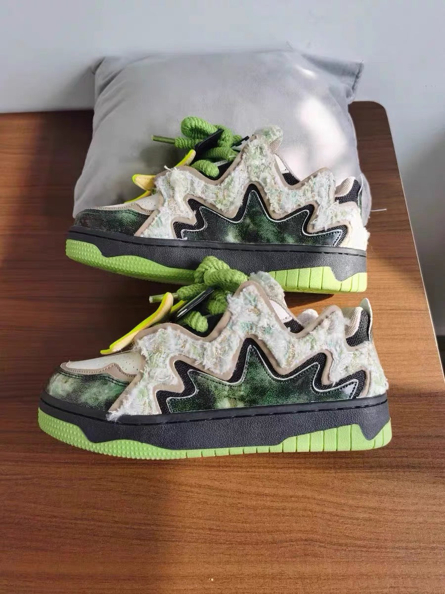 Chunky Y2K Streetwear Sneaker || Broken Special Collection