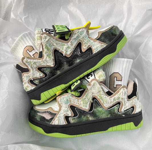 Chunky Y2K Streetwear Sneaker || Broken Special Collection