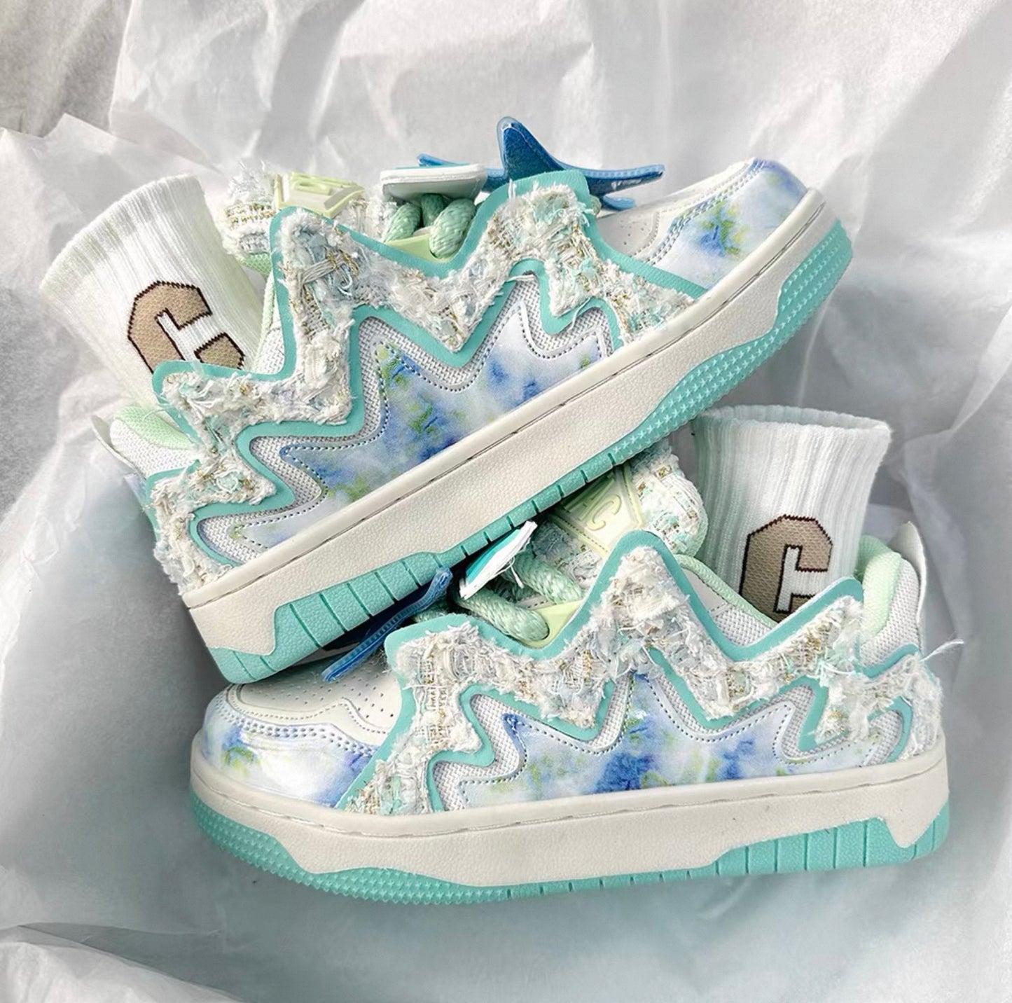 Chunky Y2K Streetwear Sneaker || Broken Special Collection