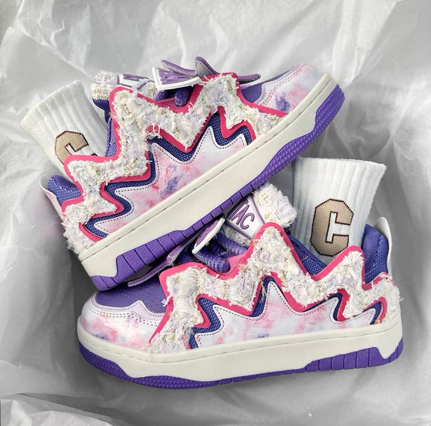 Chunky Y2K Streetwear Sneaker || Broken Special Collection