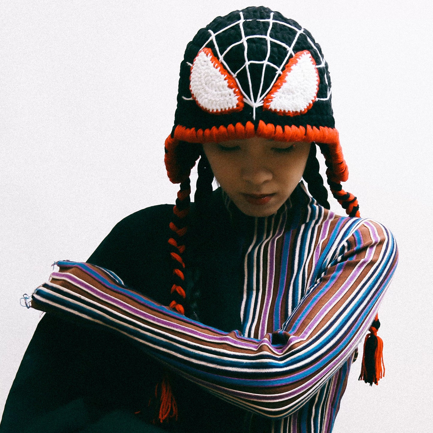 Spider Man Pull Down Mask Beanie