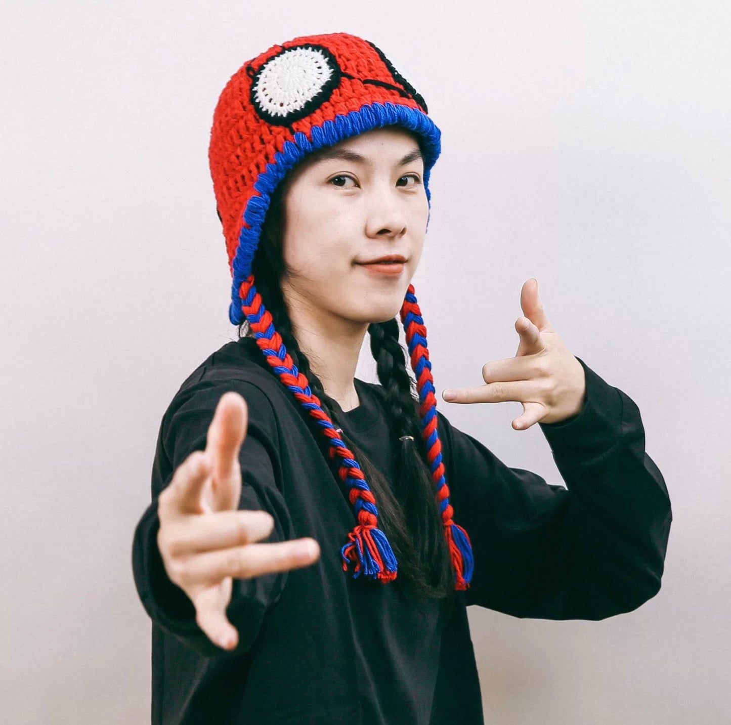 Spider Man Pull Down Mask Beanie